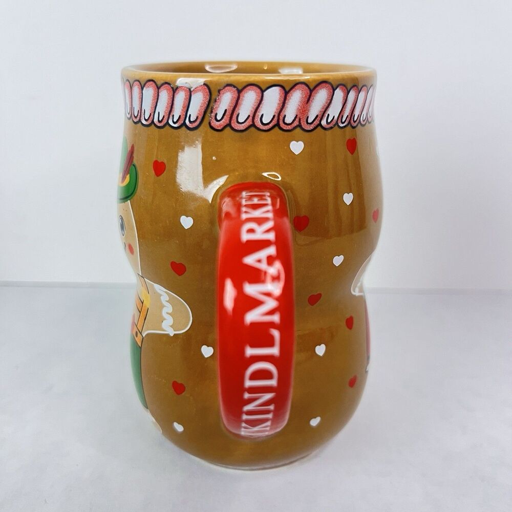 Christkindlmarket Chicago 2025 Gingerbread Man Woman Christmas Mug - Picture 4 of 8
